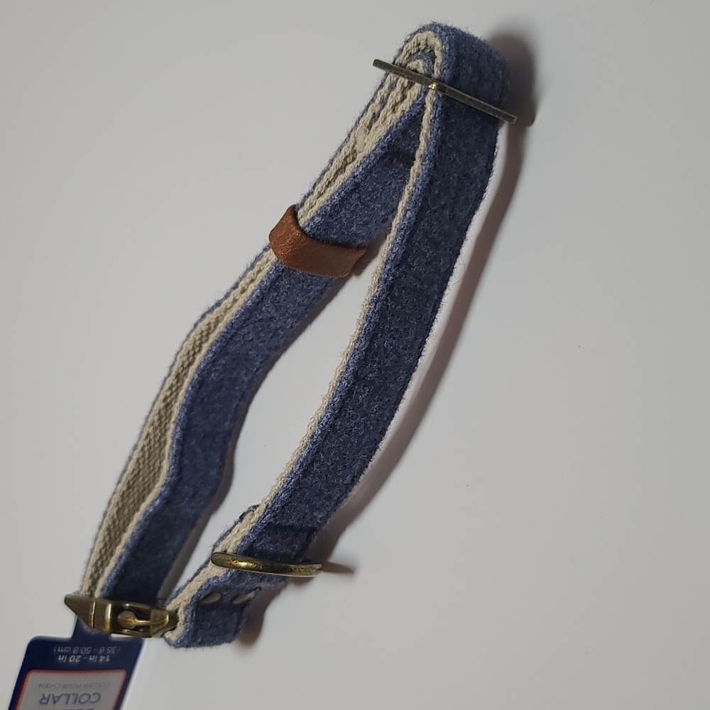 TopPaw- Linen Blend Dog collar